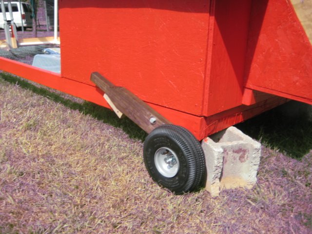 Steps to make a chicken tractor