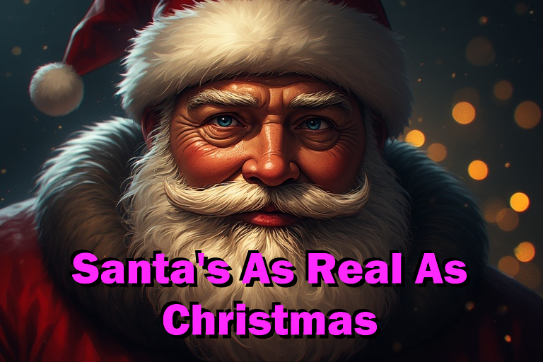Santa's As Real
            As Christmas